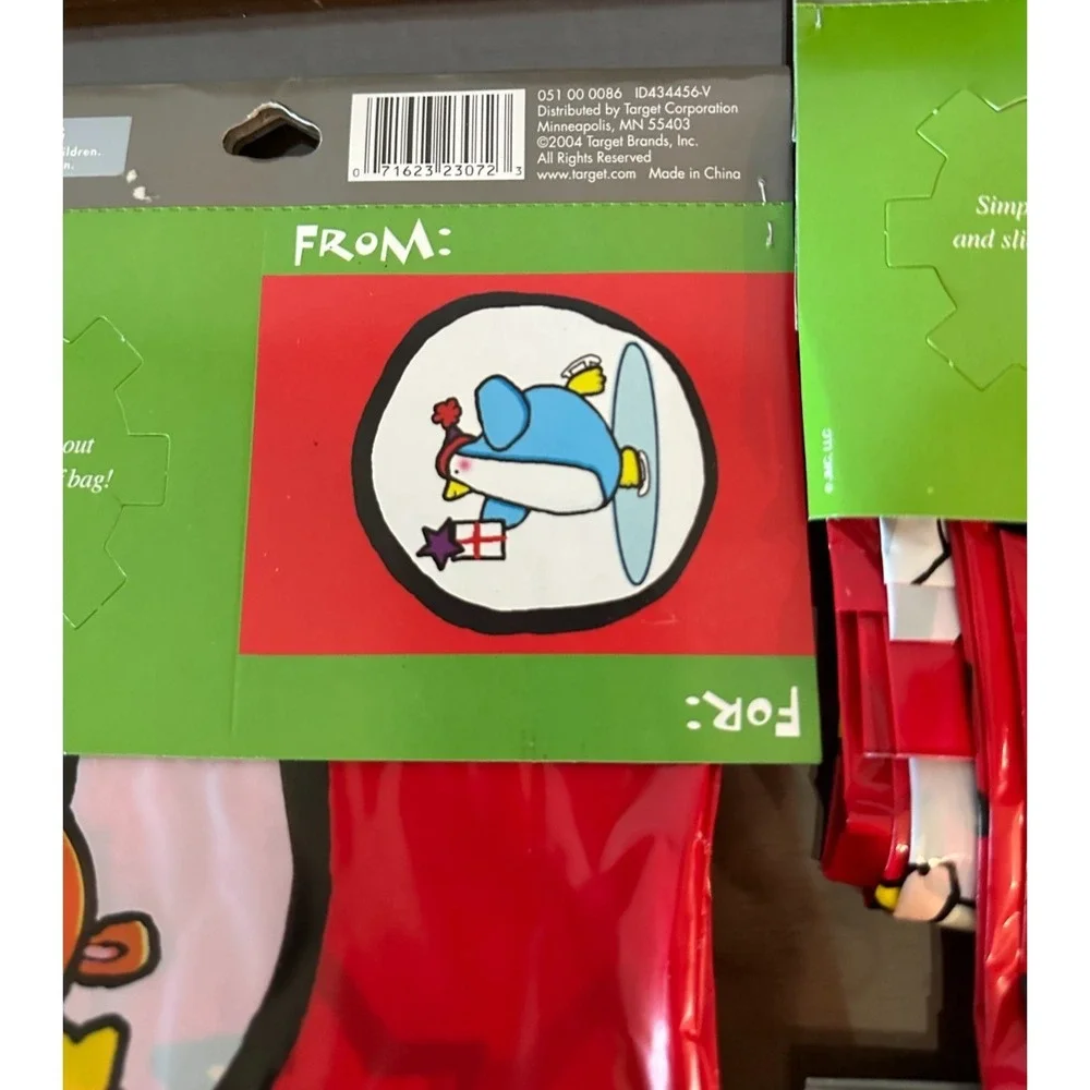 4 2004‎ Giant Poly Gift Bag With Tag 36